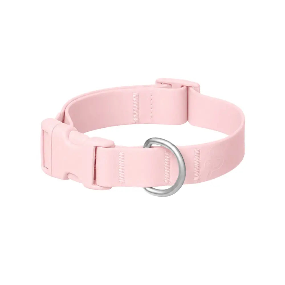 Baby Pink Silicone Collar