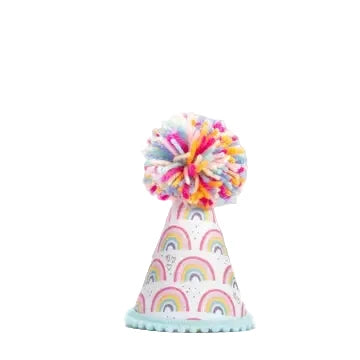 Pastel Rainbow Pawty Hat