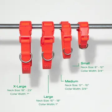 Red Silicone Collar