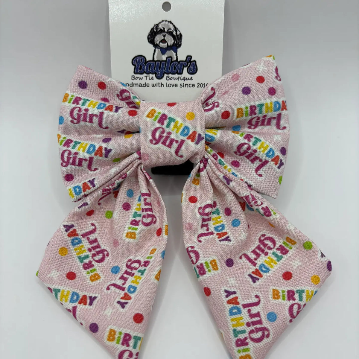 Birthday Girl Sailor Bow